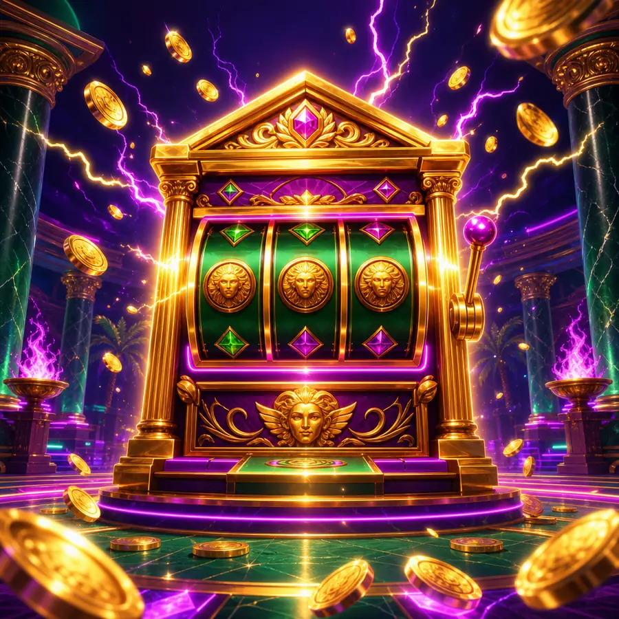 Ilustrasi edukasi untuk Katalog Game Slot: Ragam Tema, Provider, dan Volatilitas